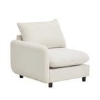 - Divano modulare a 2 posti Evelyn Modern in tessuto