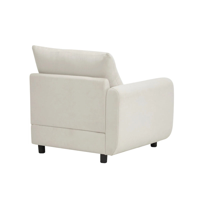 - Divano modulare a 2 posti Evelyn Modern in tessuto