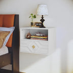 Floating Nightstand with Drawer