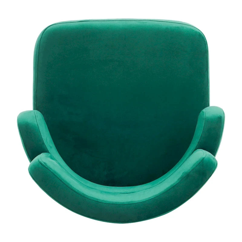 Bremen 180Sgabelli da bancone girevoli in velluto con gambe in metallo (set da 2)