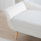 Chaise longue 70,86W con bracciolo a voluta