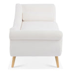 Chaise longue 70,86W con bracciolo a voluta