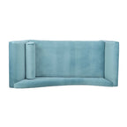 Chaise longue 70,86W con bracciolo a voluta