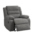 Set di 2 moderne poltrone reclinabili manuali regolabili