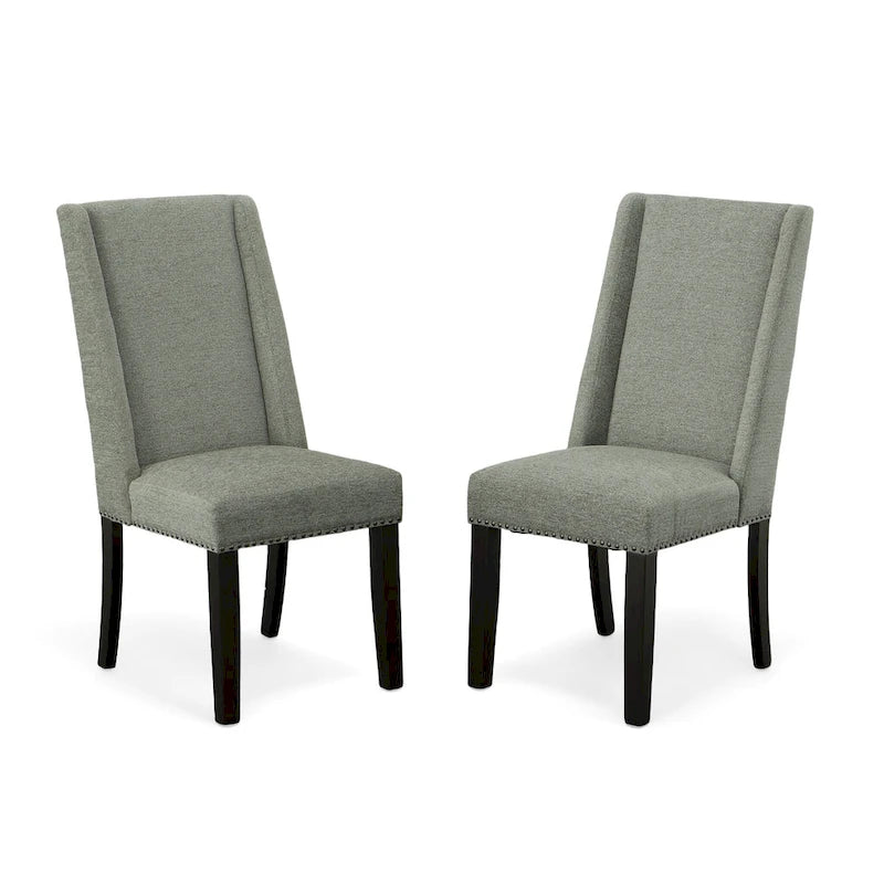 Sedia da pranzo imbottita Carolina Living Laurant - Set da 2