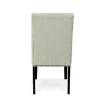 Sedia da pranzo imbottita Carolina Living Laurant - Set da 2