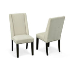 Sedia da pranzo imbottita Carolina Living Laurant - Set da 2