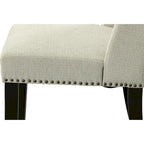 Sedia da pranzo imbottita Carolina Living Laurant - Set da 2