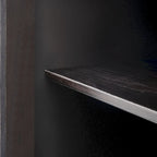 Mobile Contenitore in Legno con Tre Ante in Vetro Temperato