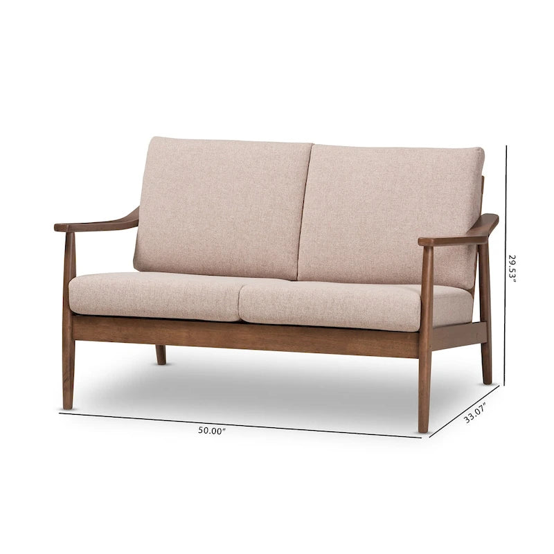 Divanetto Mid-Century di