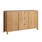Credenza 2 ante 147 cm con pannelli in rattan ad arco