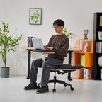 Sedia da meditazione ergonomica nera regolabile, multiposizione, per casa/ufficio