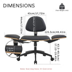 Sedia da meditazione ergonomica nera regolabile, multiposizione, per casa/ufficio