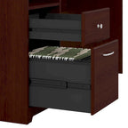 Scrivania Cabot da 60W con cassetti e contenitore