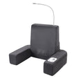   Backrest Bed Lounger with Heated Shiatsu Massage