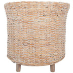 Poltrona a botte Charla in rattan con cuscino - 73,9 x 69,1 x 83,1 cm - 74Lx69Px84H