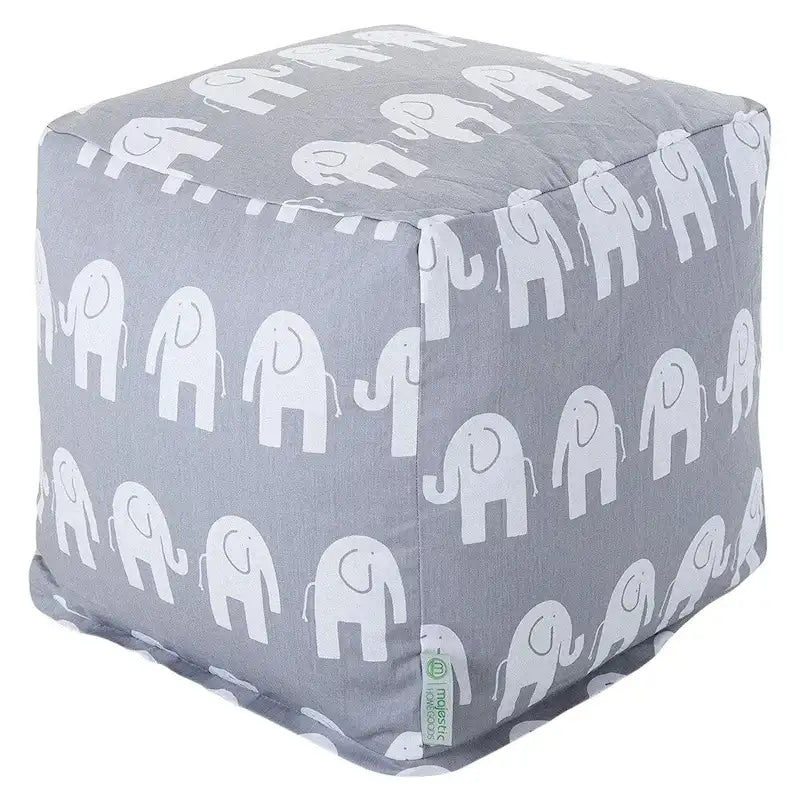 Pouf a cubo per interni
