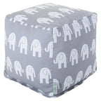  Ellie Indoor Ottoman Pouf Cube
