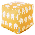 Pouf a cubo per interni