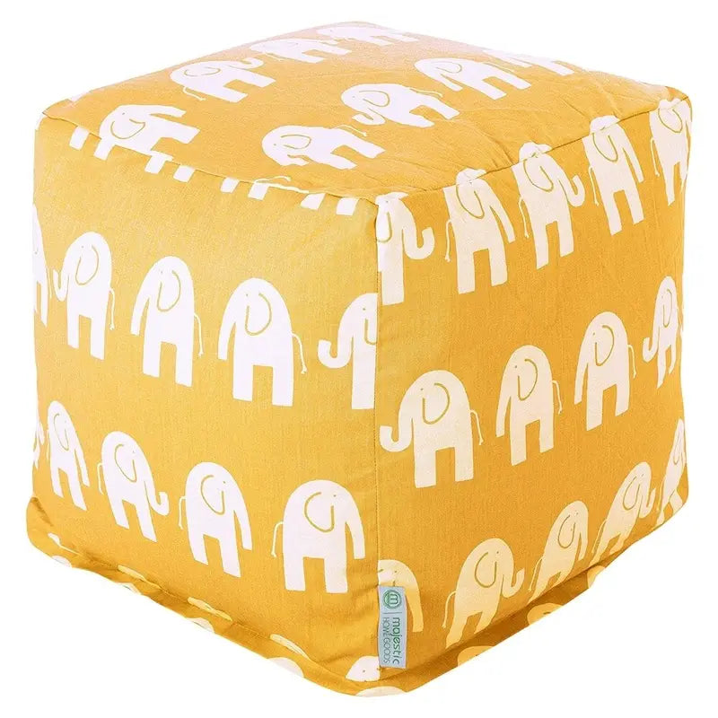 Pouf a cubo per interni