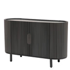Credenza di lusso leggera con ripiani regolabili e ampio spazio di archiviazione