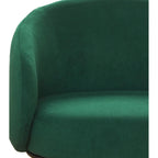 Poltrona accento interna Mid-Century a botte