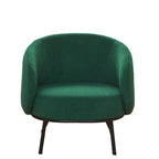 Poltrona accento interna Mid-Century a botte