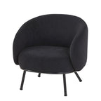 Poltrona accento interna Mid-Century a botte