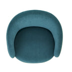 Poltrona accento interna Mid-Century a botte