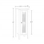 Armadietto da bagno - 11,75P x 13L x 32A