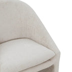 Sedia da pranzo Couture Kagan in ciniglia da 48 cm - 66x61x79 cm