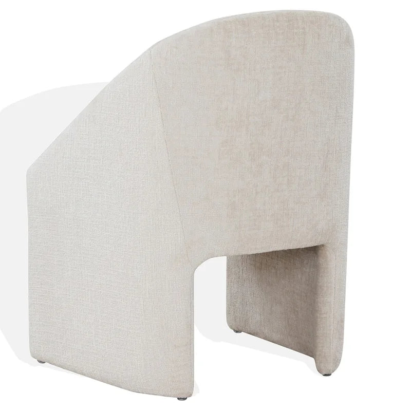 Sedia da pranzo Couture Kagan in ciniglia da 48 cm - 66x61x79 cm